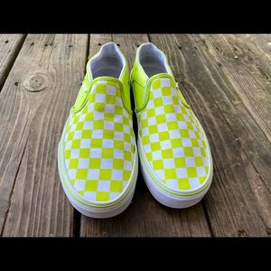 Lime green Vans